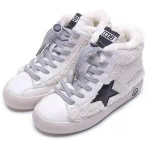 Lola + The Boys Sherpa Star High Top Sneakers